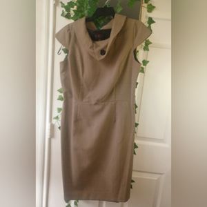 R&K Originals Houndstooth Business Black Casual Dress